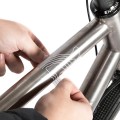 Naklejki ochronne na ramę Restrap Bicycle Protection Kit, białe