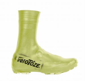 Ochraniacze na buty VeloToze Gravel/MTB Oliwkowe Wysokie, wodoodporne 