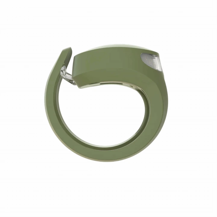 Lampka rowerowa Knog Frog V3 tylna, zielona