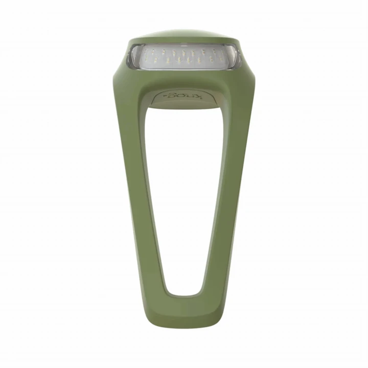 Lampka rowerowa Knog Frog V3 tylna, zielona