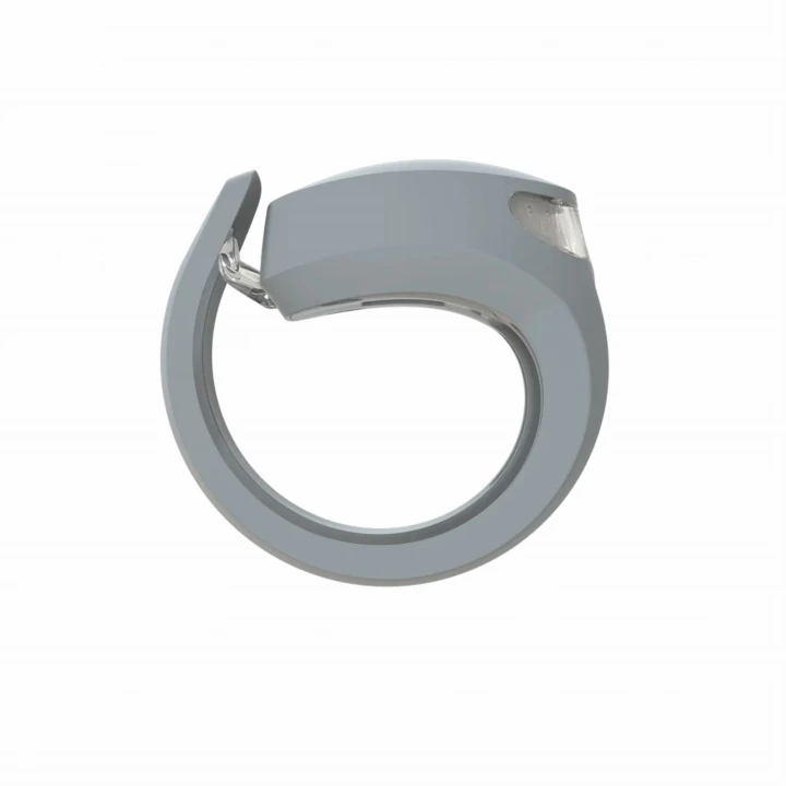Lampka rowerowa Knog Frog V3 tylna, szara