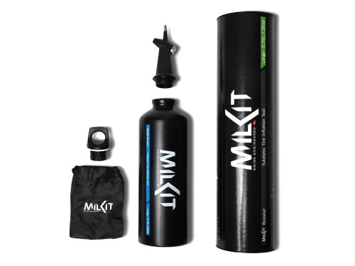 Zbiornik ciśnieniowy Milkit Booster Big do pompowania opon bezdętkowych tubeless
