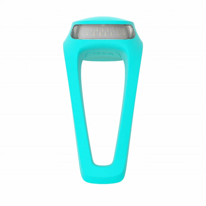 Lampka rowerowa Knog Frog V3 tylna, akwamaryna