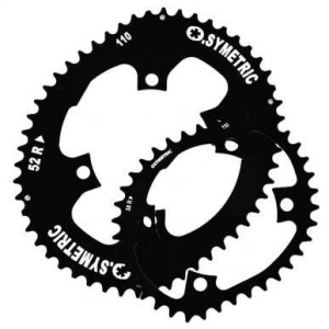 Zębatki Osymetric Shimano R9100/8000, 110mm/4x, komplet