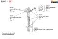 Jarzmo Look E-Post 2 / Aeropost 2