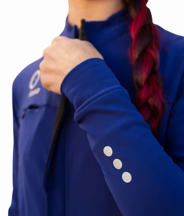 Bluza Raso Classic, damska, niebieska