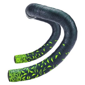 Owijka na kierownicę Supacaz Super Sticky Kush Star Fade/Czarno-Żółta-Neon