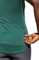 Koszulka Raso Classic Merino damska, szmaragdowa