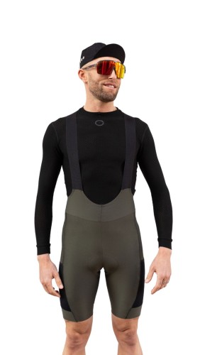 Spodenki kolarskie Raso Gravel 2023, soldier