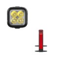 Lampki rowerowe Knog Blinder Pro 600 + Knog Plus, komplet