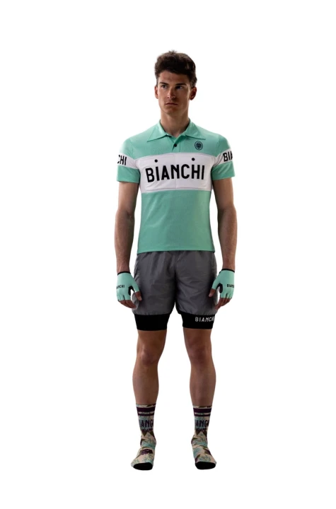 Koszulka kolarska Bianchi Lifestyle Gravel Polo
