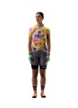 Skarpety kolarskie Bianchi Printed Gravel, celeste flower