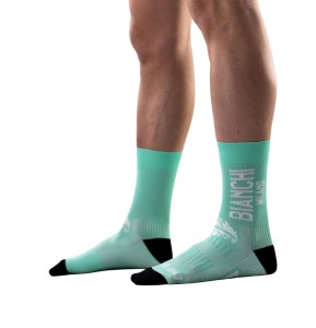 Skarpety kolarskie Bianchi Milano High Socks Celeste