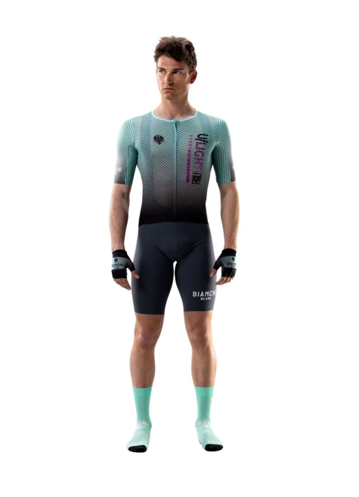 Skarpety kolarskie Bianchi High Socks, celeste