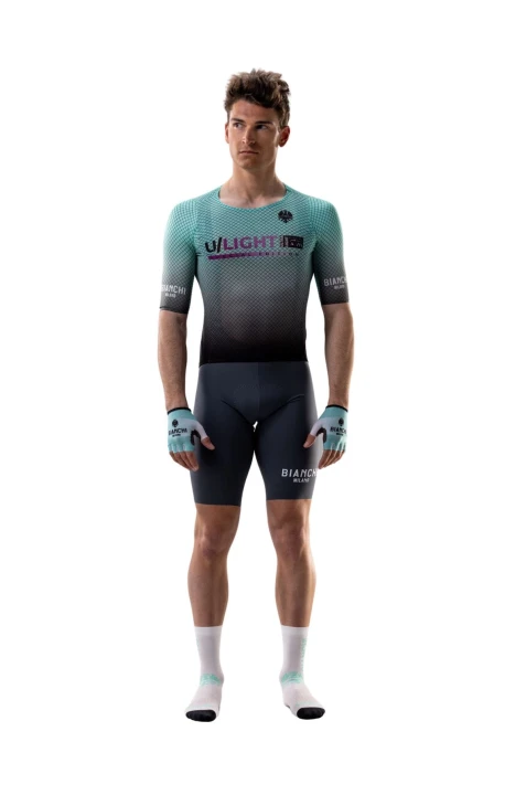 Skarpety kolarskie Bianchi High Socks, białe
