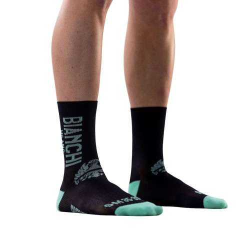 Skarpety kolarskie Bianchi High Socks, czarne