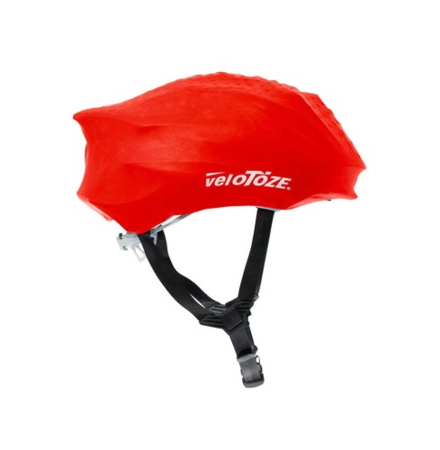 Ochraniacz na kask VeloToze, czerwony