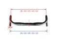 Kierownica FSA Adventure AGX Compact Alloy