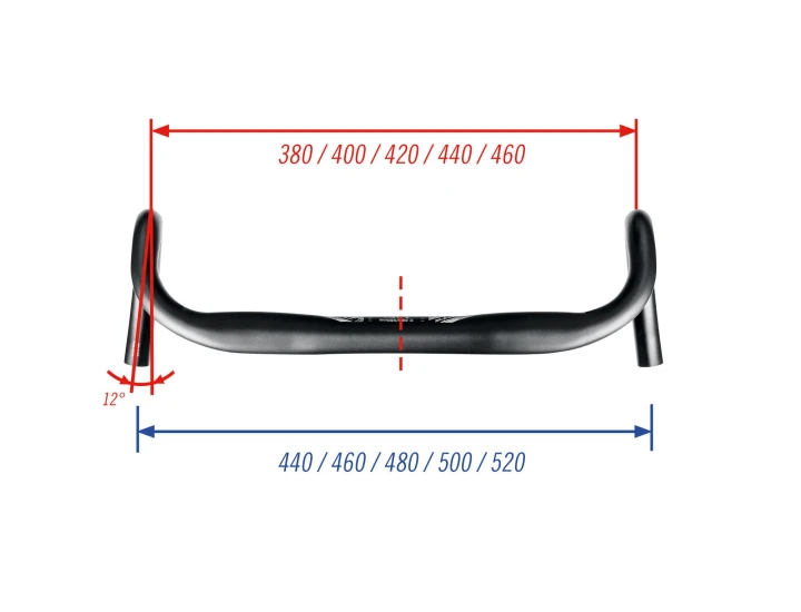 Kierownica FSA Adventure AGX Compact Alloy