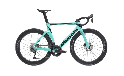 Rower Bianchi Oltre Cmp 2024, Ultegra 12s, Celeste/Graphite Glossy