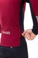 Bluza Kolarska Raso Colorful, bordowa