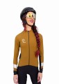 Bluza Kolarska Raso Colorful damska, musztardowa