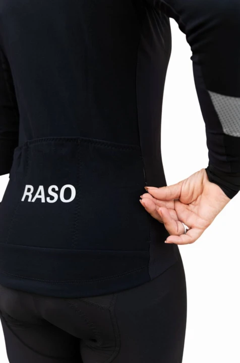 Bluza Kolarska Raso Colorful damska, czarna