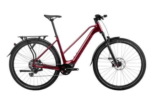 Rower elektryczny Orbea KEMEN MID 30, Dark Red