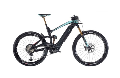 Rower Bianchi E-SUV Rally 29/27+ XTR, 720Wh, Black/Celeste