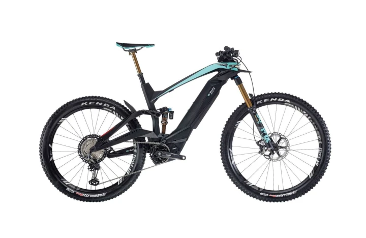 Rower Bianchi E-SUV Rally 29/27+ XTR, 720Wh, Black/Celeste