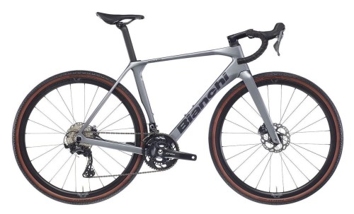 Bianchi gravelowy Impulso PRO 2024, GRX 820, Grey/Black