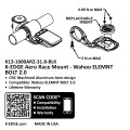 Uchwyt K-Edge do Wahoo Bolt 2.0 Aero Race Mount
