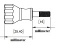 K-Edge Go Big Thumb Screw, śruba montażowa Go Pro