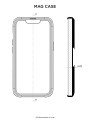 Etui do smartfona Quad Lock Mag Case wymiary