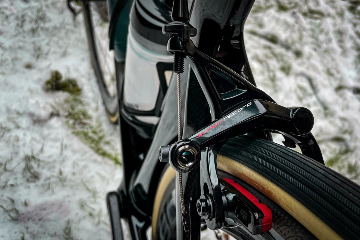 Rower Cipollini Bond 2, Campagnolo Super Record, Bora Ultra