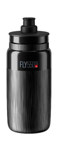 Bidon Elite Fly Tex 550 ml, czarny