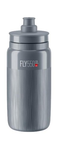 Bidon Elite Fly Tex 550 ml, szary