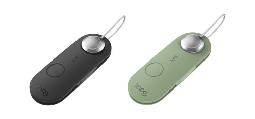 Lokalizatory Knog Scout Travel Twin Pack, czarny/zielony