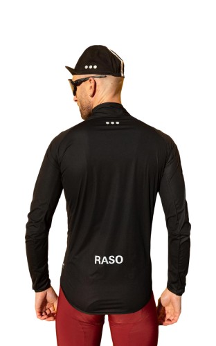 Kurtka kolarska Raso Wodoodporna Ultralight, czarna