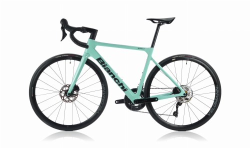 Rower Bianchi Sprint 2024, 105 12s, Celeste