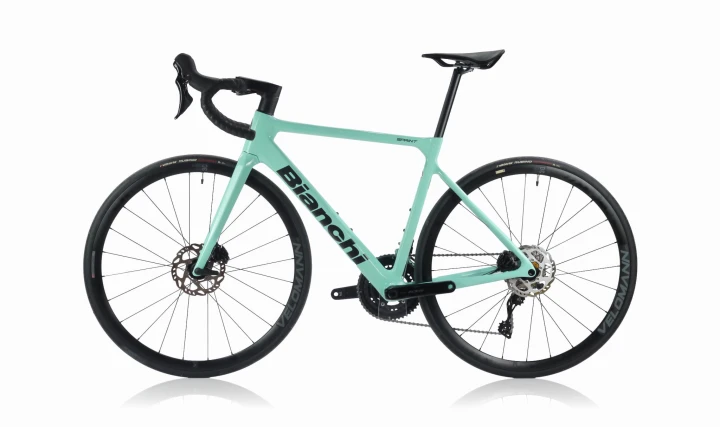 Rower Bianchi Sprint 2024, 105 12s, Celeste