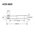 Łożysko sterowe Enduro Stainless ACB 6805 SS, 27,15x38x6,5 (36x45)_3.jpg