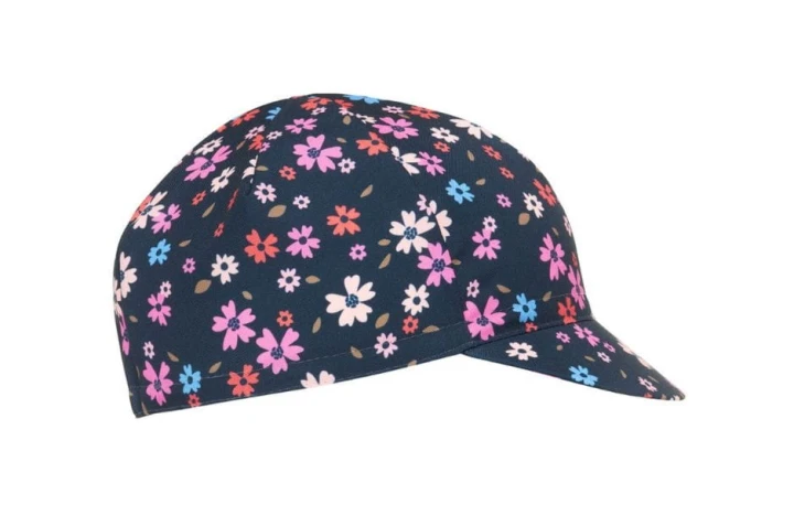Czapka Raso Kolarska z daszkiem, flower