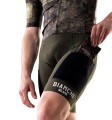 Spodenki kolarskie Bianchi Tech Gravel, Green Armada