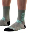 Skarpety kolarskie Bianchi Mid-Lenght Socks, sage