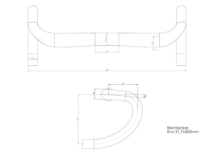 Kierownica Schmolke Carbon Roadbar Evo TLO wymiary 40cm.jpg