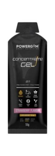 Żel energetyczny Powergym Concentrate Energy Gel, Truskawkowy