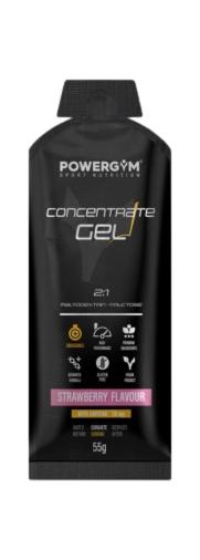 Żel energetyczny Powergym Concentrate Energy Gel, Truskawkowy