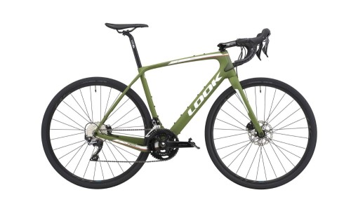 Rower Look 765 2023 Gravel Green Mat GRX 600 2x11, RS-370