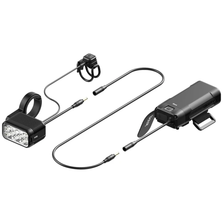 Lampka rowerowa Knog Blinder X 2300 + akumulator 1000mAh, przednia